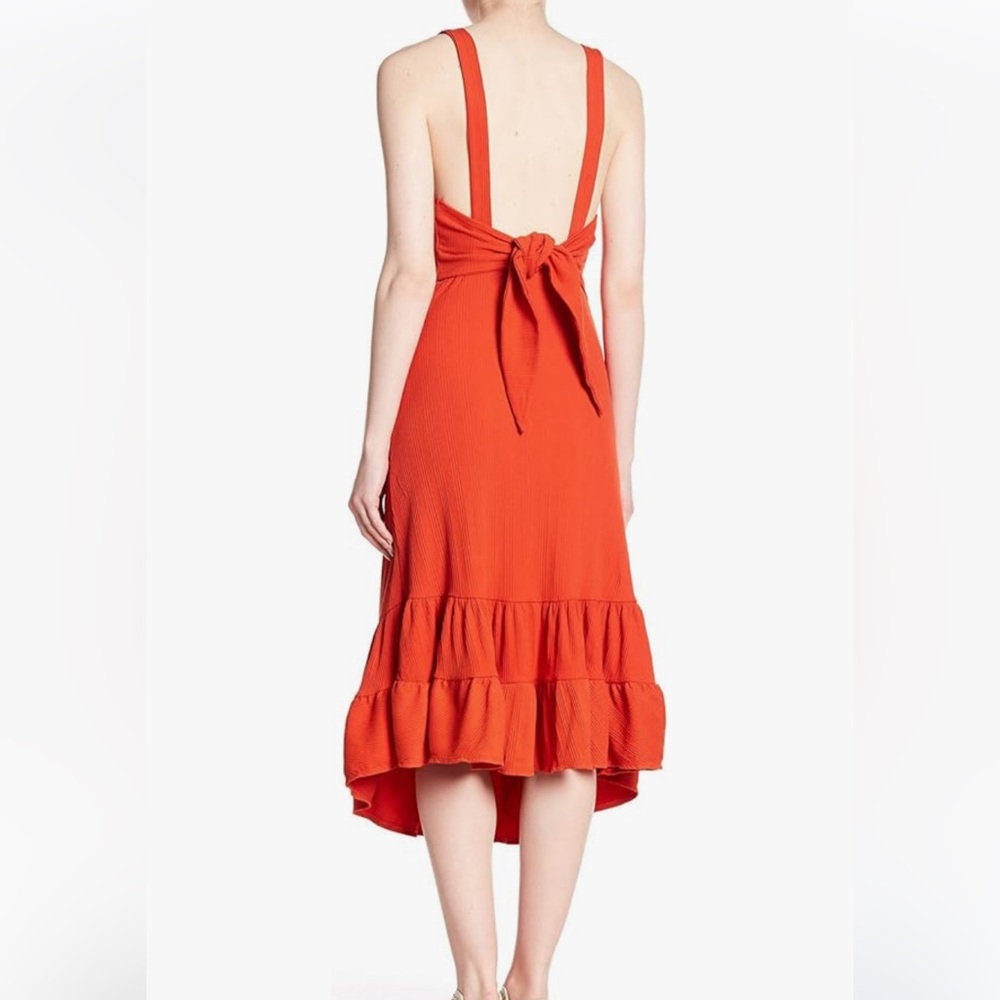 Free People Into You Ribbed Maxi Dress Coquette Festival Medium $168